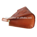 Durable Vintage Genuine Leather Soft Pencil Bag Case Box